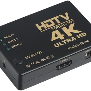 Full Hd 3 Giriş 1 Çıkışlı Hdmi