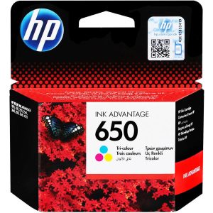 HP 650 CZ102AE Renkli Orijinal Kartuş